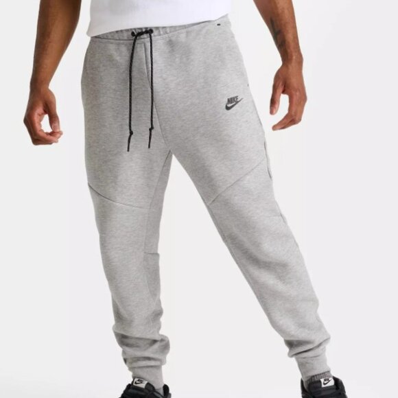 Nike Tech Fleece Gray Men's Size Large Jogger Pants HV0959-063 Size 3XL
